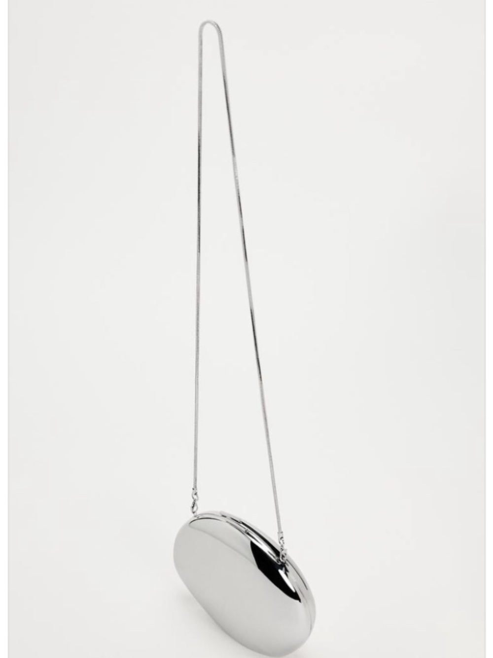NWT Zara Oval Minaudiére Bag As Is